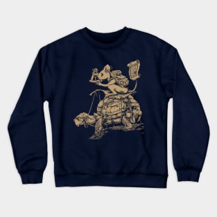 The Constant Traveler - Tan Crewneck Sweatshirt